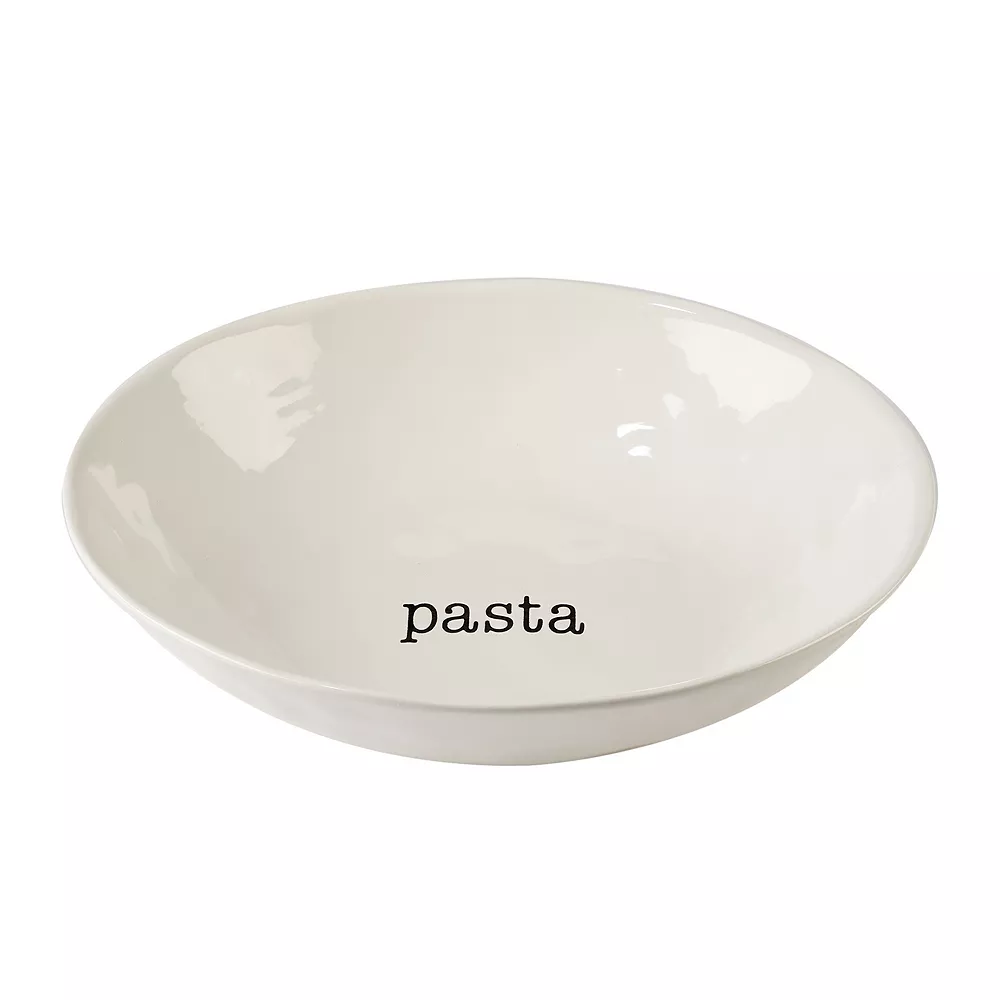 Certified International Just Words Pasta Bowl 1 Certified International Just Words Pasta Bowl