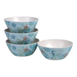 Certified International Beachcomber 4-pc. Melamine All-Purpose Bowl Set