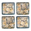 Certified International Harvest Gatherings 4-pc. Canape Plate Set