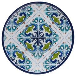 Alternative view of Certified International Mosaic 6-pc. Melamine Dinner Plate Set