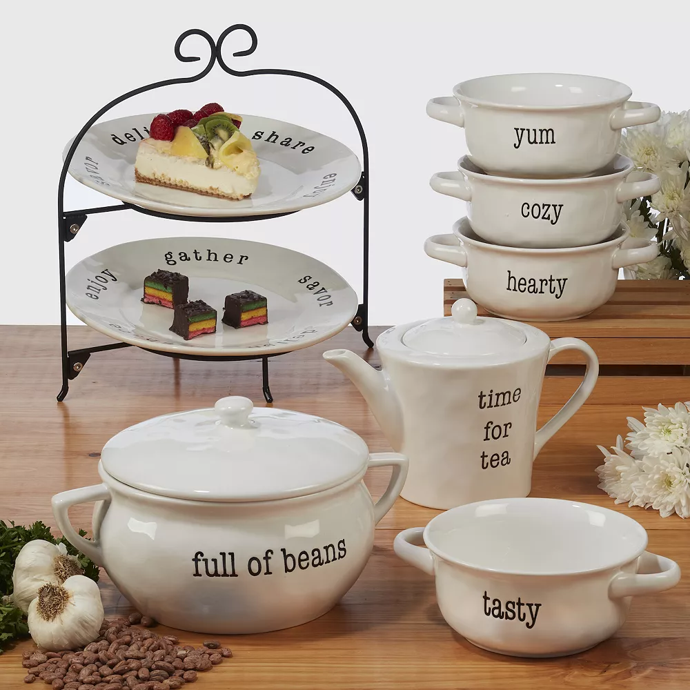 Certified International Just Words 2-Tier Server 2 Certified International Just Words 2-Tier Server - Image 2