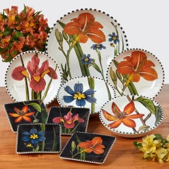 Certified International Botanical Floral 16-pc. Dinnerware Set 9 Certified International Botanical Floral 16-pc. Dinnerware Set -Certified international Sales 4987873 ALT3