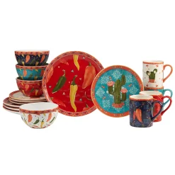 Certified international Sales 4 Certified International Santa Fe 16-pc. Dinnerware Set