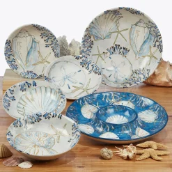 Certified International Playa Shells 16-pc. Dinnerware Set 8 Certified International Playa Shells 16-pc. Dinnerware Set -Certified international Sales 4988010 ALT3