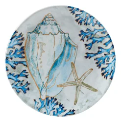 Certified International Playa Shells 4-pc. Salad Plate Set 8 Certified International Playa Shells 4-pc. Salad Plate Set -Certified international Sales 4988013 ALT3