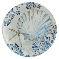 Certified International Playa Shells 4-pc. Salad Plate Set 9 Certified International Playa Shells 4-pc. Salad Plate Set -Certified international Sales 4988013 ALT4