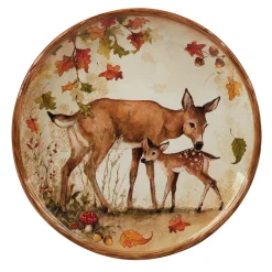 Certified International Pine Forest 4-pc. Dessert Plate Set 7 Certified International Pine Forest 4-pc. Dessert Plate Set -Certified international Sales 4988039 ALT2