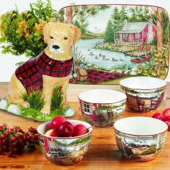 Certified International Lake Retreat 16-pc. Dinnerware Set 9 Certified International Lake Retreat 16-pc. Dinnerware Set -Certified international Sales 4988071 ALT3