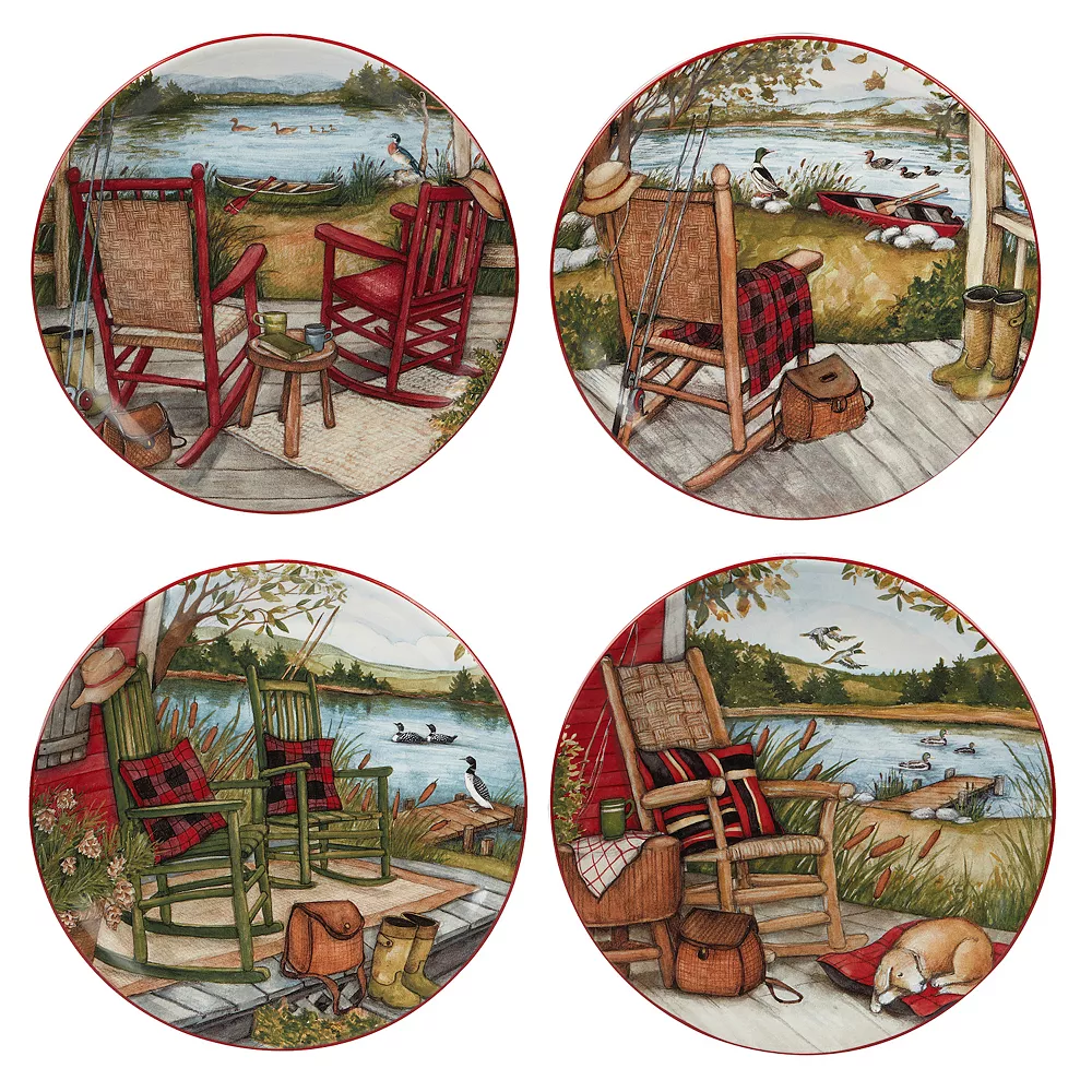 Certified International Lake Retreat 16-pc. Dinnerware Set 6 Certified International Lake Retreat 16-pc. Dinnerware Set - Image 6