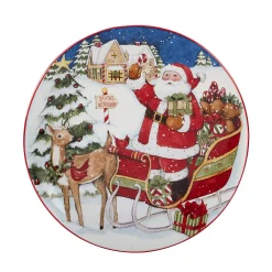 Certified International Santa's Workshop 4-pc. Dessert Plate Set 6 Certified International Santa's Workshop 4-pc. Dessert Plate Set -Certified international Sales 5178417 ALT2