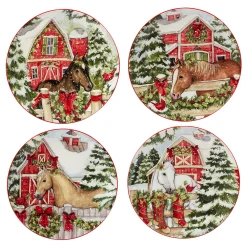 Certified International Homestead Christmas 16-pc. Dinnerware Set 6 Certified International Homestead Christmas 16-pc. Dinnerware Set -Certified international Sales 5178474 ALT2