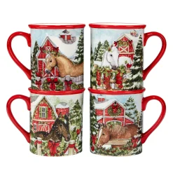 Certified International Homestead Christmas 16-pc. Dinnerware Set 7 Certified International Homestead Christmas 16-pc. Dinnerware Set -Certified international Sales 5178474 ALT3