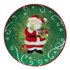 Certified International Holiday Magic Santa 4-pc. Dessert Plate Set 8 Certified International Holiday Magic Santa 4-pc. Dessert Plate Set -Certified international Sales 5178501 ALT2