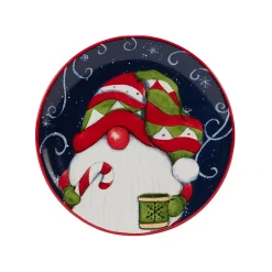 Certified International Hoiday Magic Gnomes 4-pc. Canape Plate Set -Certified international Sales 5178627 ALT3