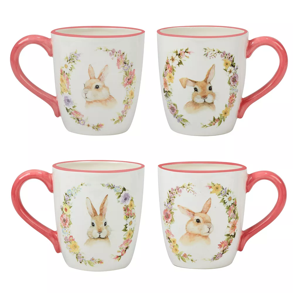 Certified International Easter Garden 4-pc. Mug Set 1 Certified International Easter Garden 4-pc. Mug Set