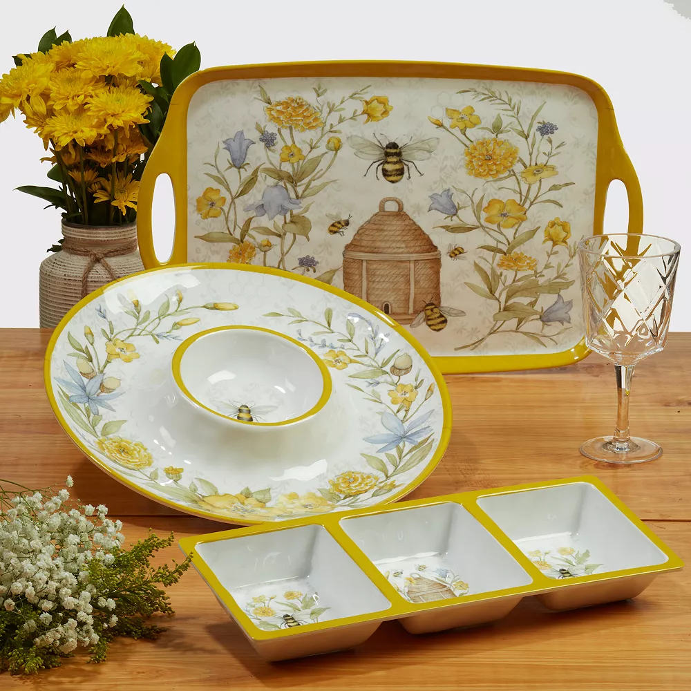 Certified International Bee Sweet 12-pc. Dinnerware Set 2 Certified International Bee Sweet 12-pc. Dinnerware Set - Image 2