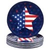Certified International Stars & Stripes 6-pc. Salad Plate Set