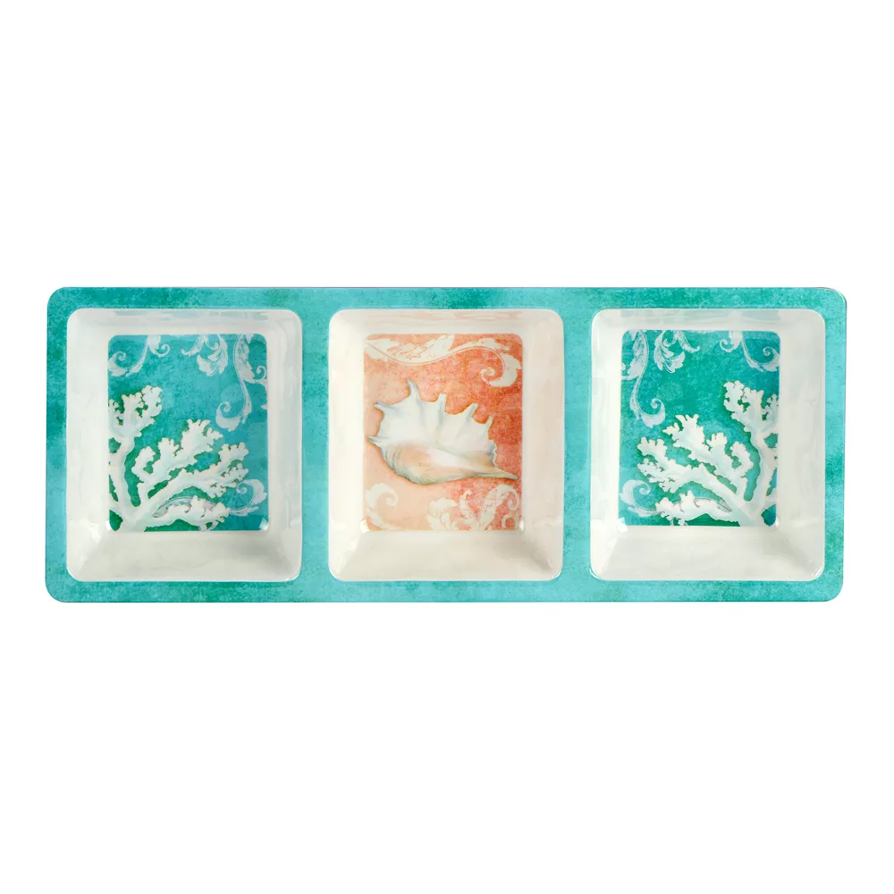 Certified International Inspired Coast 3-pc. Hostess Set 4 Certified International Inspired Coast 3-pc. Hostess Set - Image 4