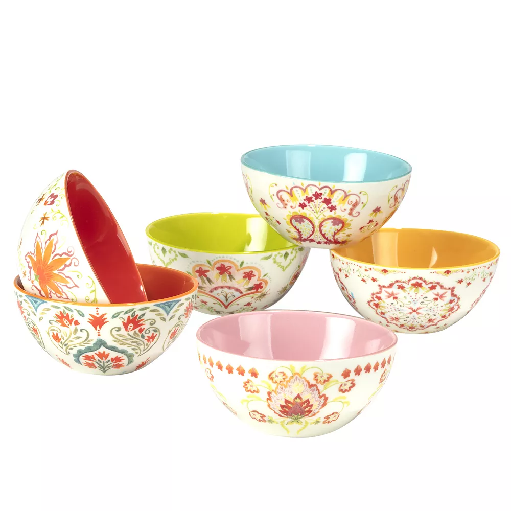 Certified International Francesca 6-pc. All-Purpose Bowl Set 1 Certified International Francesca 6-pc. All-Purpose Bowl Set