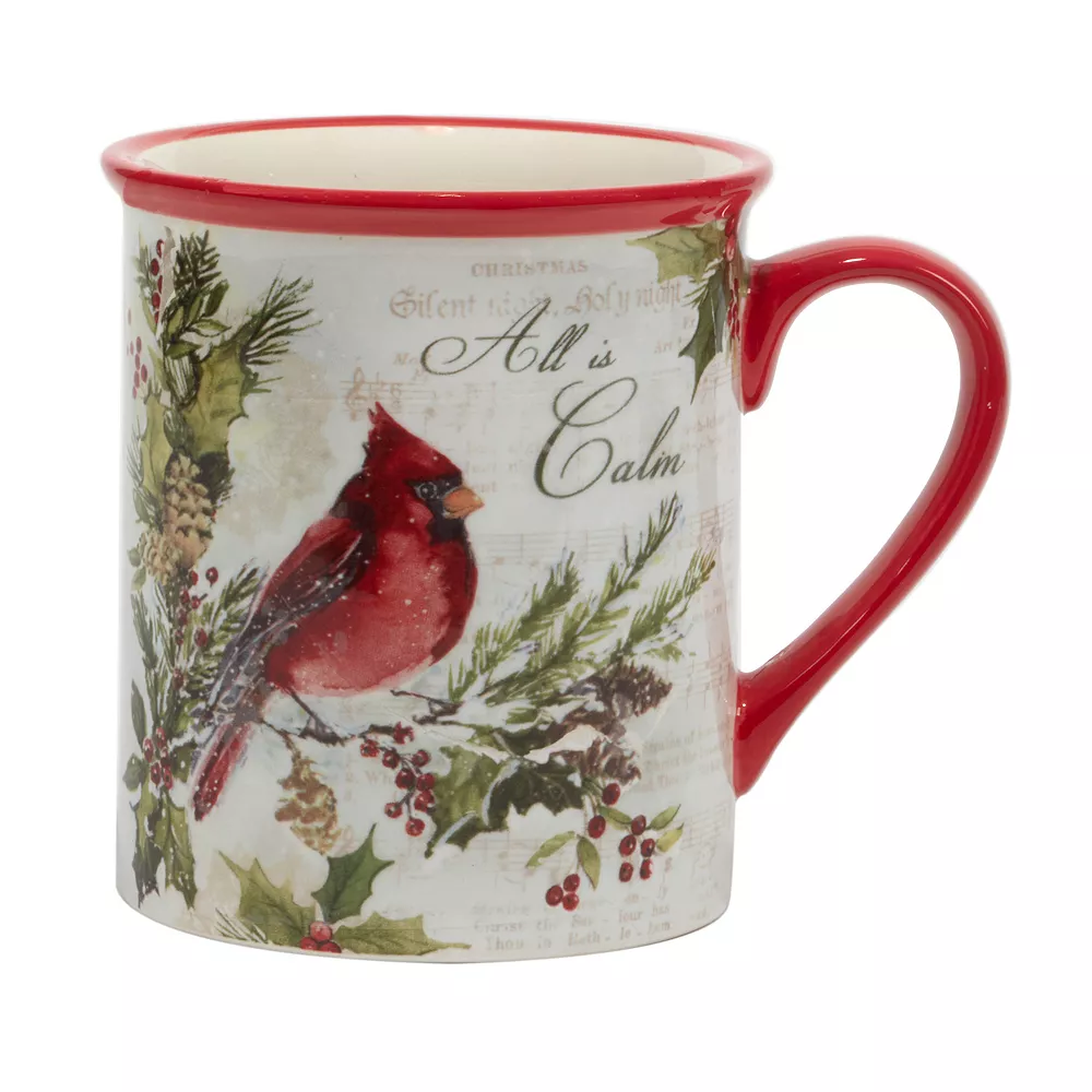 Certified International Silent Night 4-pc. Mug Set 2 Certified International Silent Night 4-pc. Mug Set - Image 2