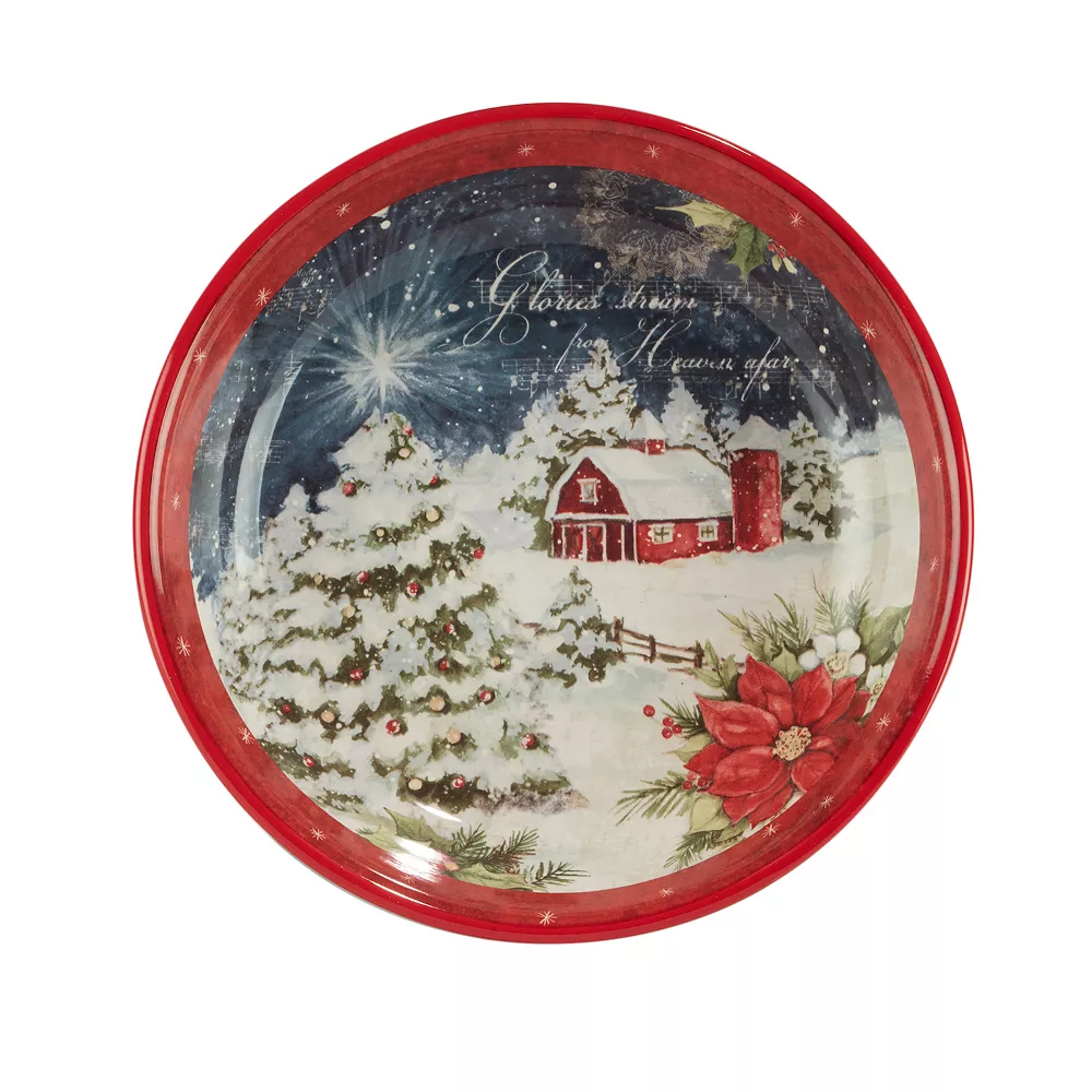 Certified International Silent Night 4-pc. Soup Bowl Set 2 Certified International Silent Night 4-pc. Soup Bowl Set - Image 2