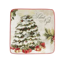 Certified International Silent Night 4-pc. Canape Plate Set 6 Certified International Silent Night 4-pc. Canape Plate Set -Certified international Sales 5829217 ALT2
