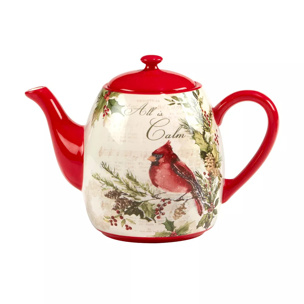 Certified International Silent Night Teapot 1 Certified International Silent Night Teapot