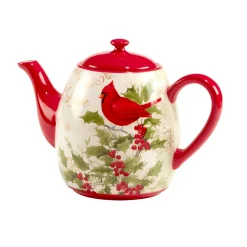 Certified International Winters Medley Teapot