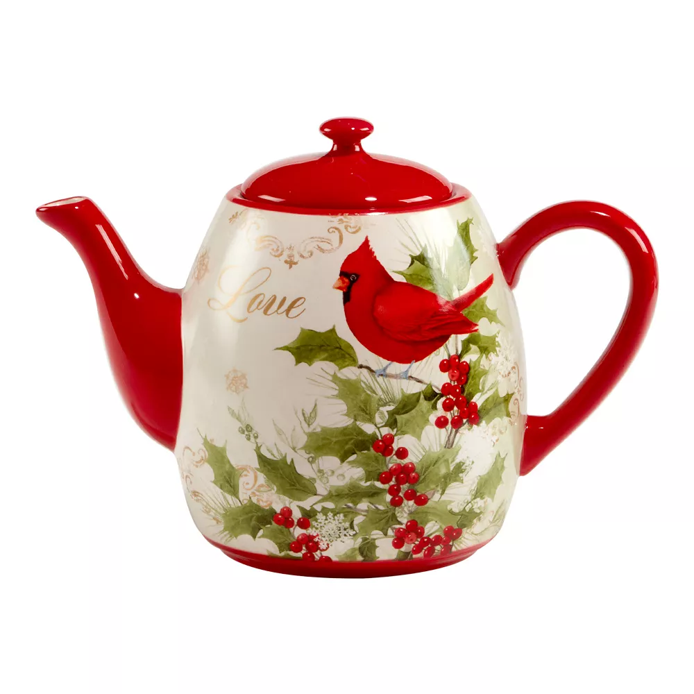 Certified International Winters Medley Teapot 2 Certified International Winters Medley Teapot - Image 2