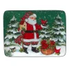 Certified International Christmas Lodge Santa Rectangle Serving Platter