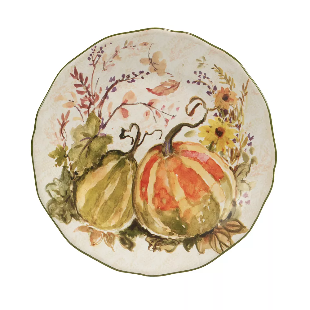 Certified International Harvest Morning 4-pc. Dessert Plate Set 3 Certified International Harvest Morning 4-pc. Dessert Plate Set - Image 3