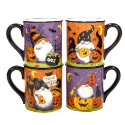 Certified international Sales 7 Certified International Halloween Gnomes 4-pc. Mug Set