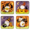 Certified International Halloween Gnomes 4-pc. Canape Plate Set