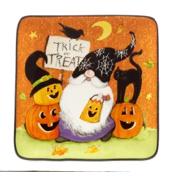 Certified International Halloween Gnomes 4-pc. Canape Plate Set 7 Certified International Halloween Gnomes 4-pc. Canape Plate Set -Certified international Sales 5830644 ALT4