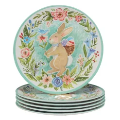 Certified International Joy Of Easter 6-pc. Melamine Dinner Plate Set