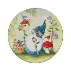Certified International Garden Gnomes 4-pc. Salad Plate Set 6 Certified International Garden Gnomes 4-pc. Salad Plate Set -Certified international Sales 6177430 ALT2