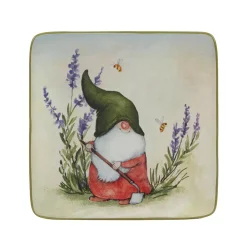 Certified International Garden Gnomes 4-pc. Canape Plate Set 6 Certified International Garden Gnomes 4-pc. Canape Plate Set -Certified international Sales 6177435 ALT2