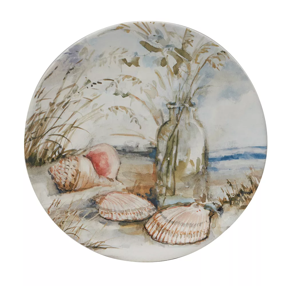 Certified International Coastal Landscape 4-pc. Salad Plate Set 3 Certified International Coastal Landscape 4-pc. Salad Plate Set - Image 3