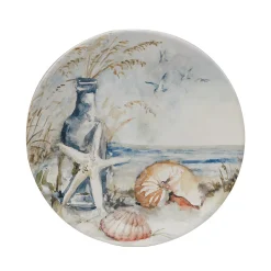 Certified International Coastal Landscape 4-pc. Salad Plate Set 7 Certified International Coastal Landscape 4-pc. Salad Plate Set -Certified international Sales 6177566 ALT3