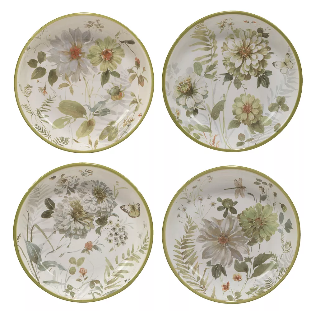 Certified International Green Fields 4-pc. Soup / Pasta Bowl Set 1 Certified International Green Fields 4-pc. Soup / Pasta Bowl Set