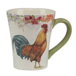 Certified International Floral Rooster 4-pc. Mug Set 6 Certified International Floral Rooster 4-pc. Mug Set -Certified international Sales 6177751 ALT2