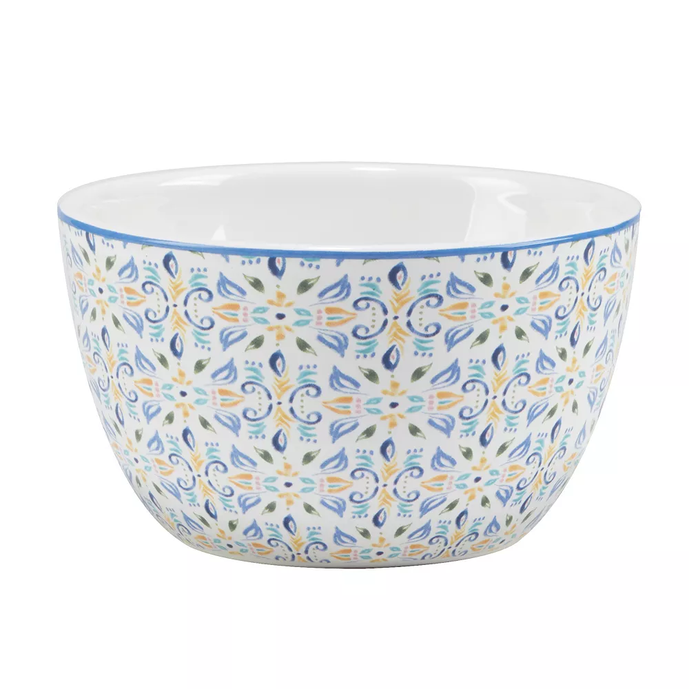 Certified International Lemonade 4-pc. Ice Cream Bowl Set 4 Certified International Lemonade 4-pc. Ice Cream Bowl Set - Image 4