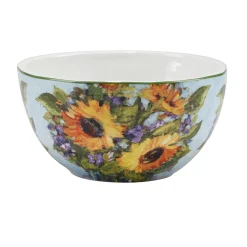 Certified International Sunflower Bouquet 4-pc. Ice Cream Bowl Set -Certified international Sales 6177764 ALT2
