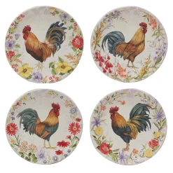 Certified International Floral Rooster 16-pc. Dinnerware Set 6 Certified International Floral Rooster 16-pc. Dinnerware Set -Certified international Sales 6177783 ALT2